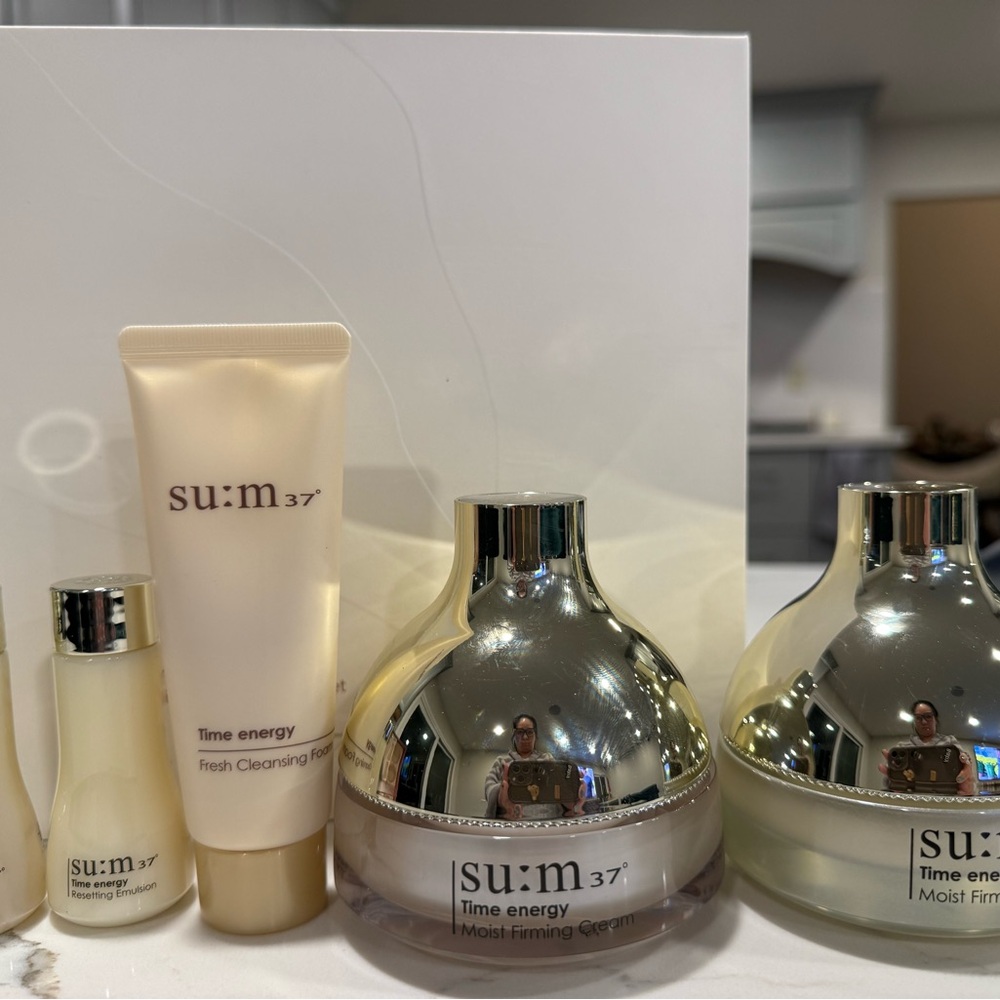 SU:M37 Time Energy Moist Firming Cream Special Set Anti Aging